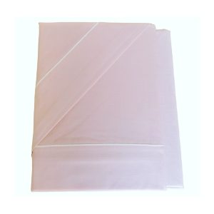 Jogo de Lençóis Soft Liso Rosa Casal 100% Algodão