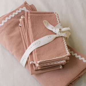 Toalha Espiguilha rosa