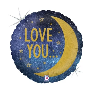 Balão Love You to the Moon and Back 45cm