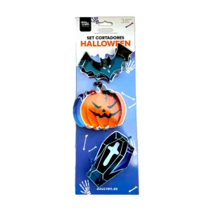 Conjunto 3 Cortadores Halloween