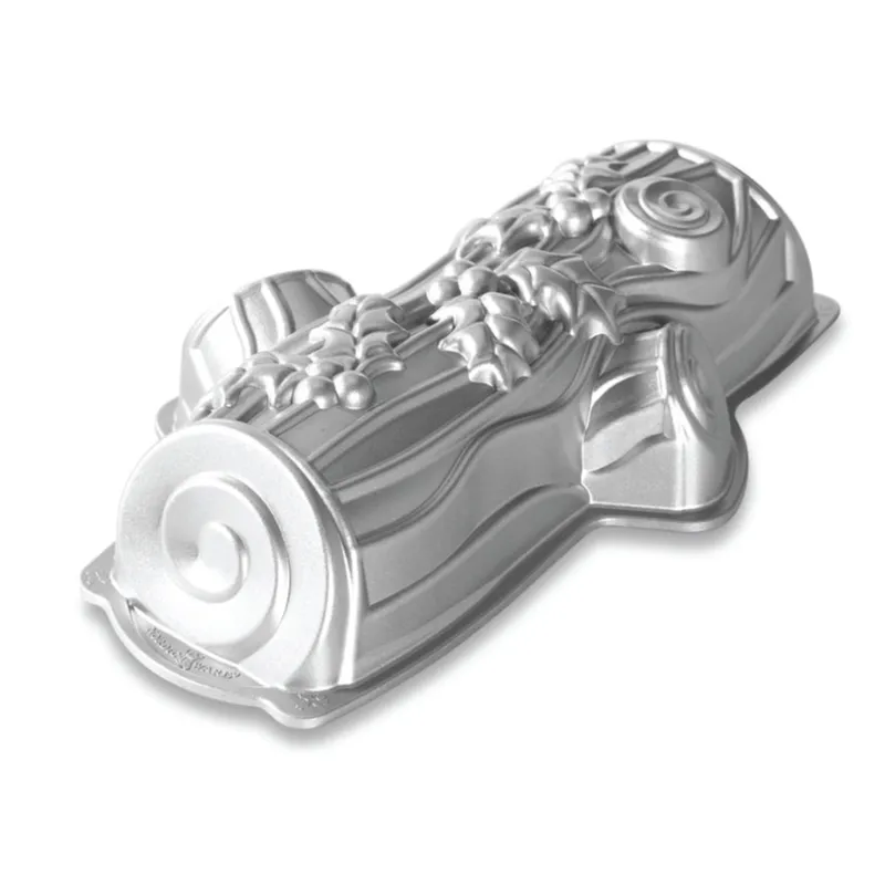 Forma Bundt Silver Yule Log – Nordic Ware - Image 2