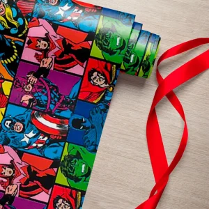 Rolo Papel de Embrulho Os Vingadores
