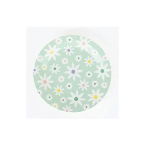 Pratos Flores Margaridas 23cm